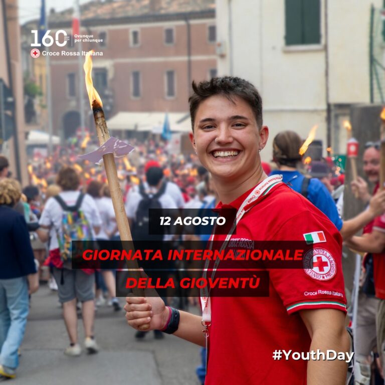 Giornata della Gioventù. Edoardo Italia: “I Giovani della Croce Rossa Italiana siano portatori di Innovazione”