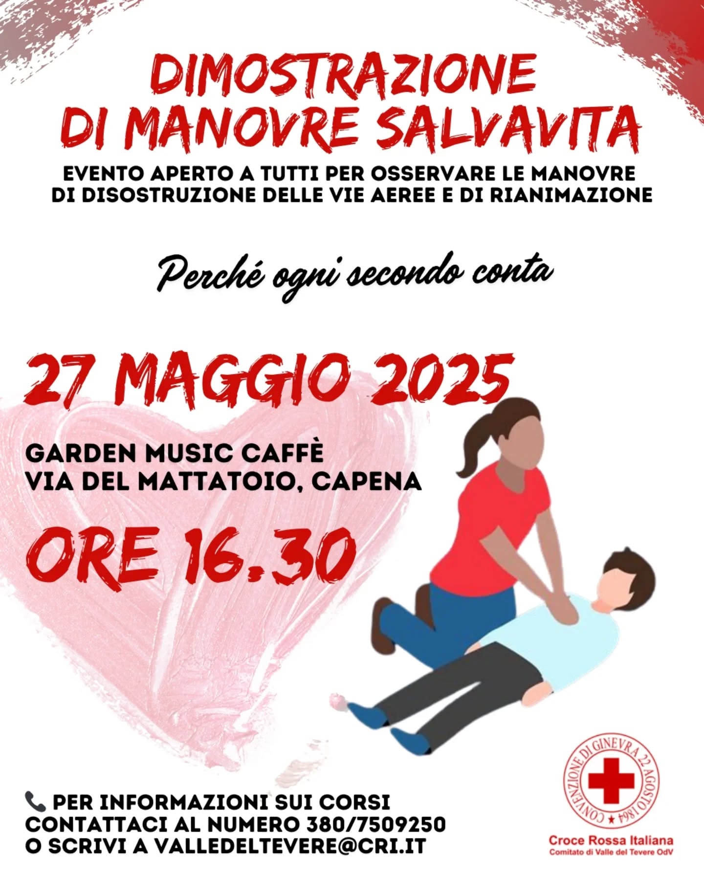 Impara a salvare una vita!