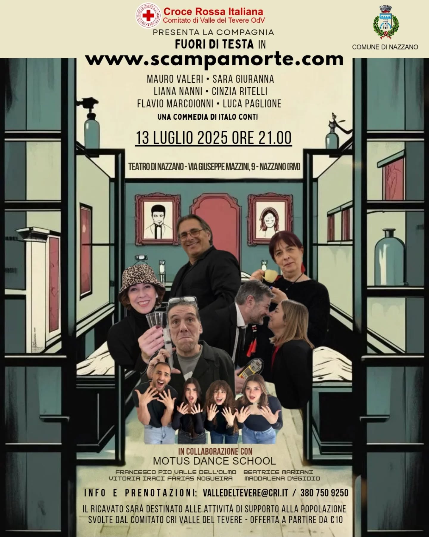 Una serata imperdibile tra risate e solidarietà!